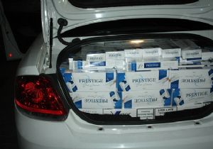 11 bin paket sigara yakalandı